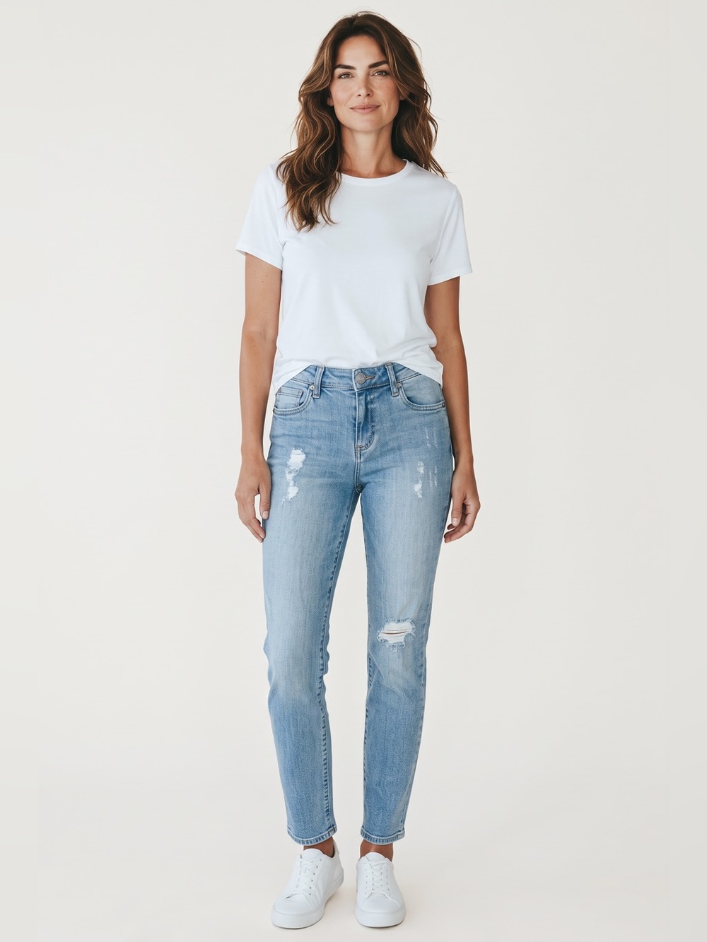Kut From The Kloth Catherine Boyfriend Jeans // Medium Wash // 2